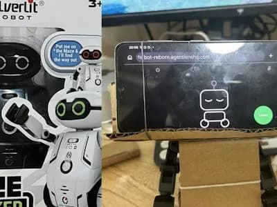 Un robot de juguete de 4 dólares ahora conversa y obedece por voz