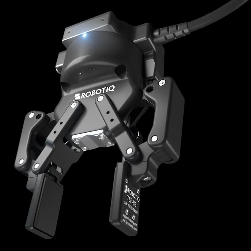 Robotiq le pone tacto y cómputo propio a su pinza 2FC