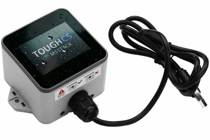 M5Stack ToughC5 lleva el ESP32-C5 a un controlador para exteriores