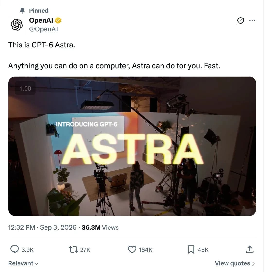 GPT-6 Astra: El lanzamiento más ambicioso de OpenAI
