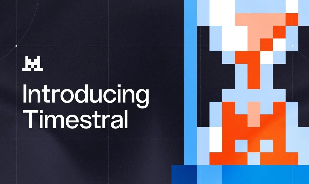 Mistral lanza Timestral, modelos de series de tiempo que corren en CPU