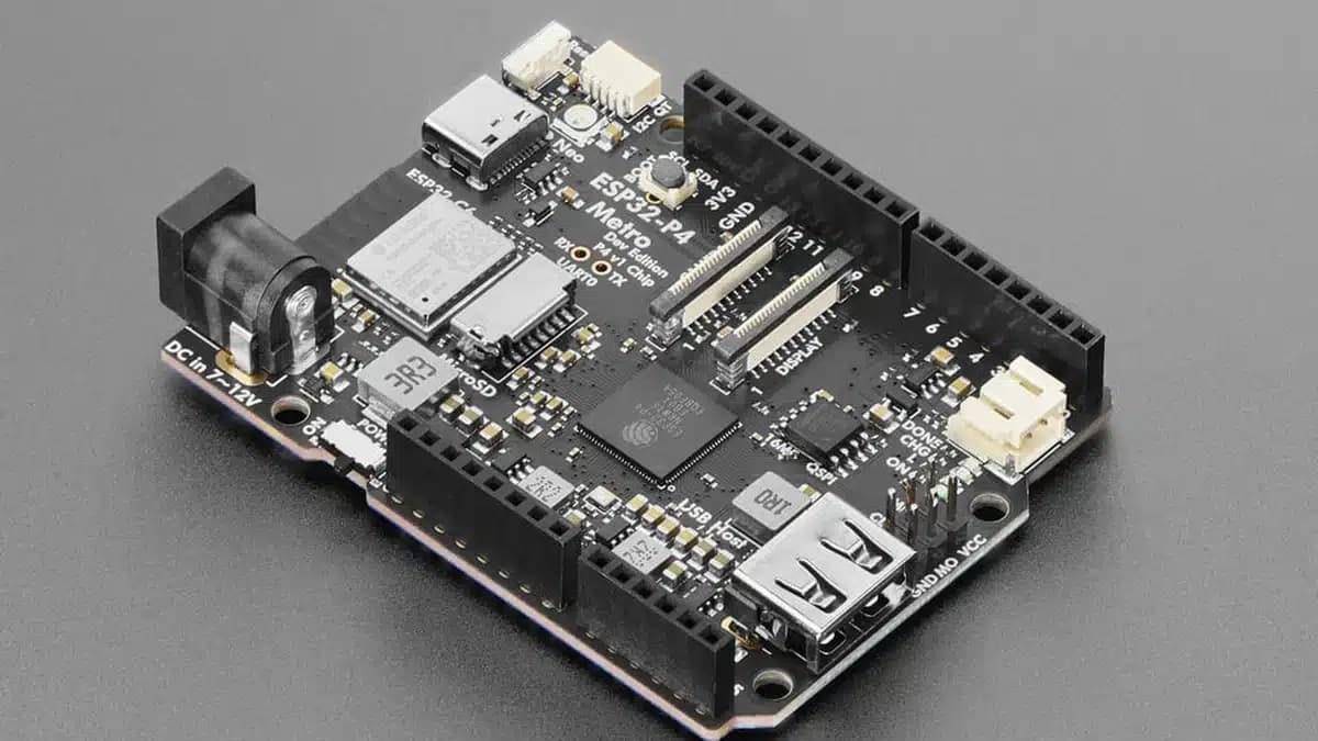 Adafruit lanza la Metro ESP32-P4 Hydra con Wi-Fi 6 por 34,95 dólares