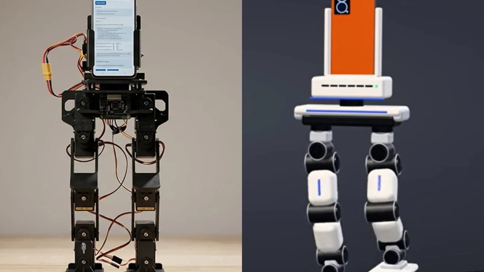 PhoneBot de UCLA camina con un celular viejo como cerebro