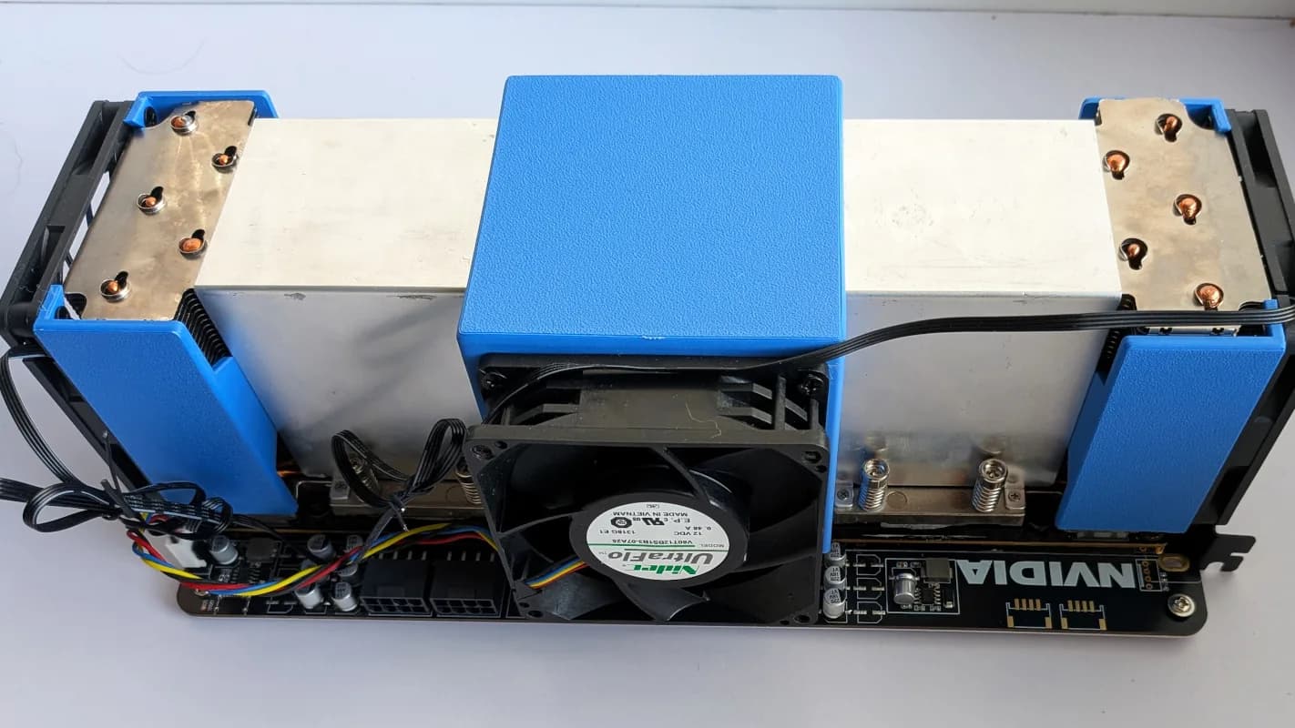 GPUs Tesla V100 de datacenter reconvertidas para LLM locales