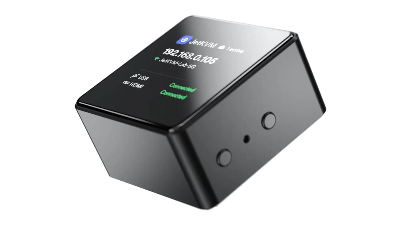 JetKVM Mini corre KVM sobre IP en un ESP32 por 39 dólares