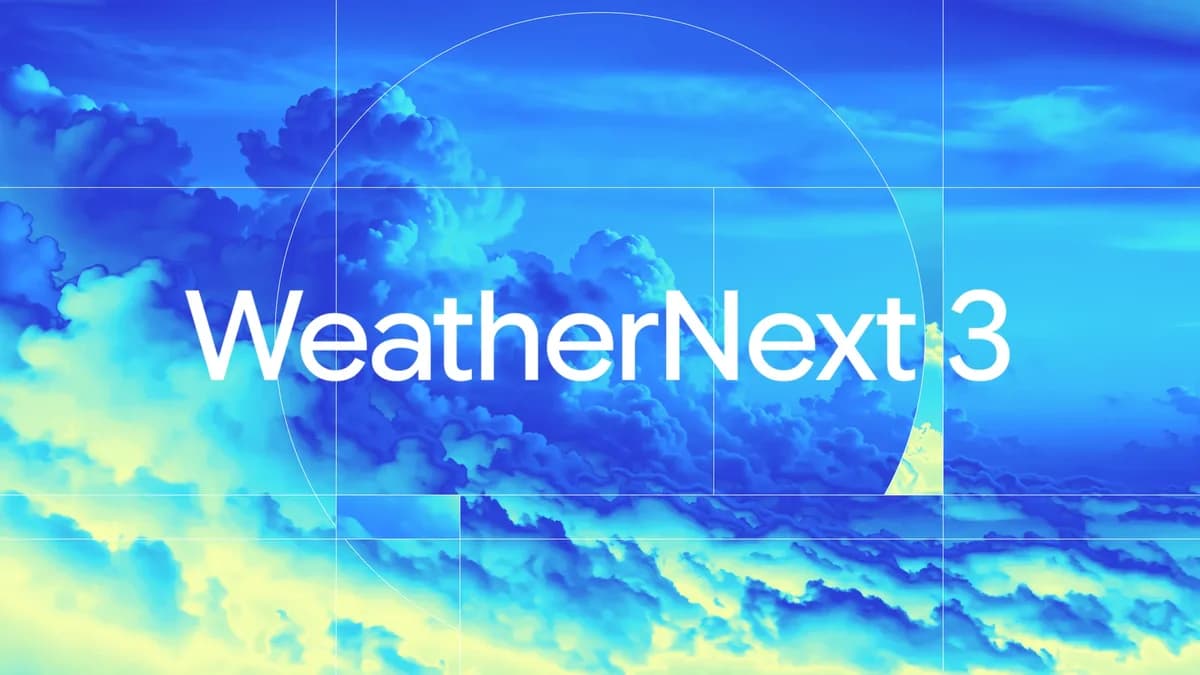Google WeatherNext 3: IA que predice el clima sin física