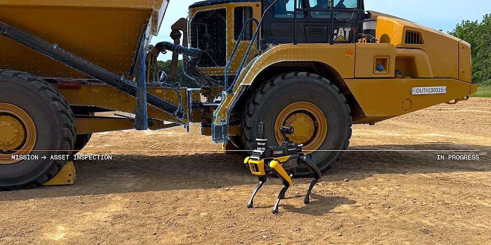 Caterpillar integra robots inspectores con IA en sus plantas