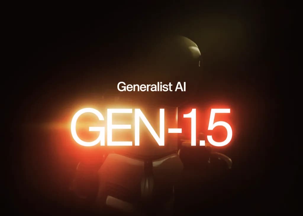 GEN-1.5 aprende una tarea física con una sola demostración