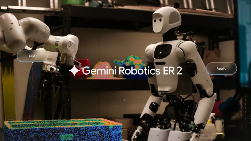 Gemini Robotics 2: Google DeepMind redefine la IA robótica