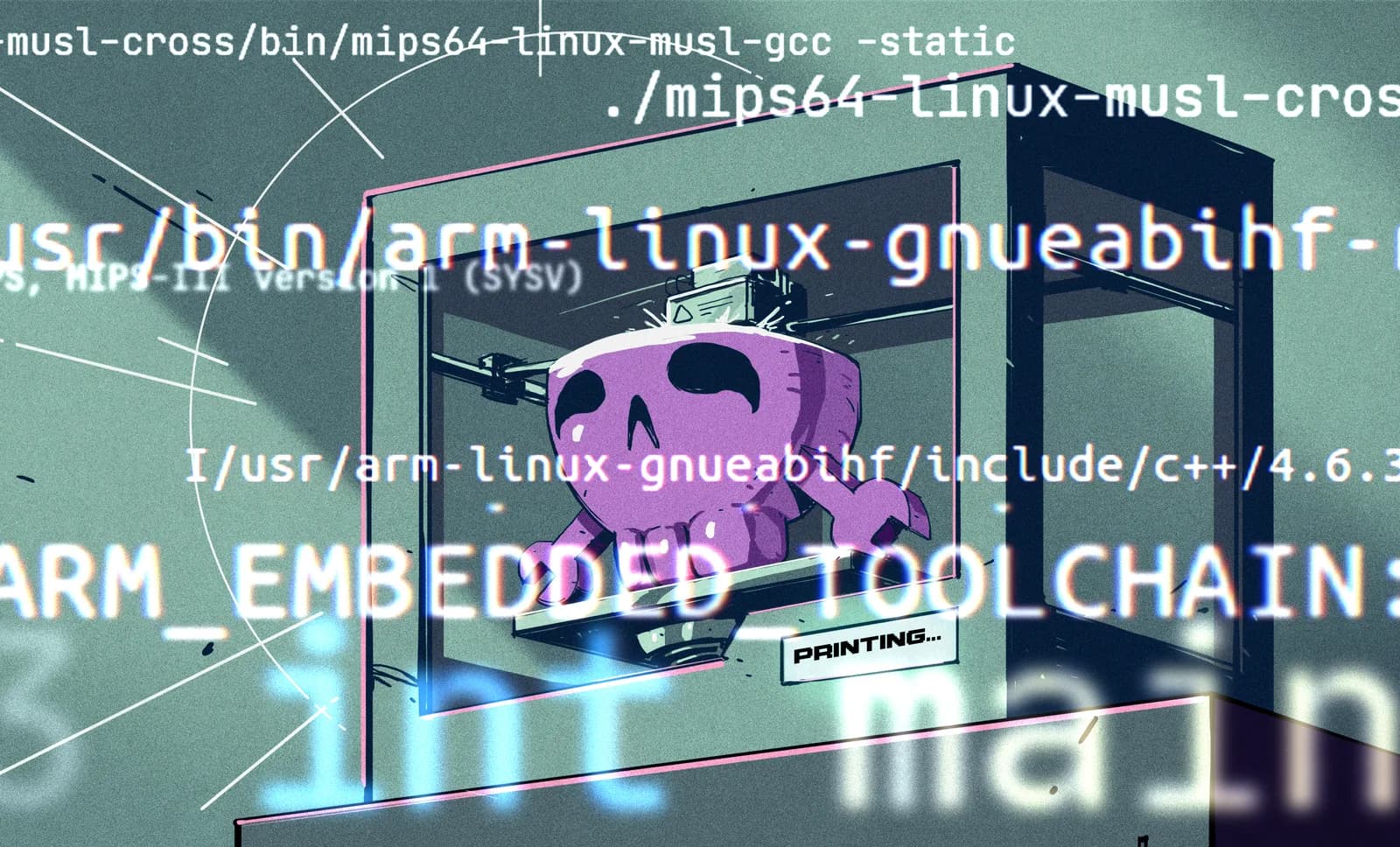 Zig para recompilar busybox en una impresora 3D con Linux