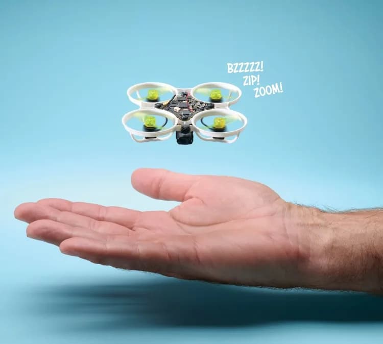 Cómo construir el dron FPV más liviano: solo 14 gramos
