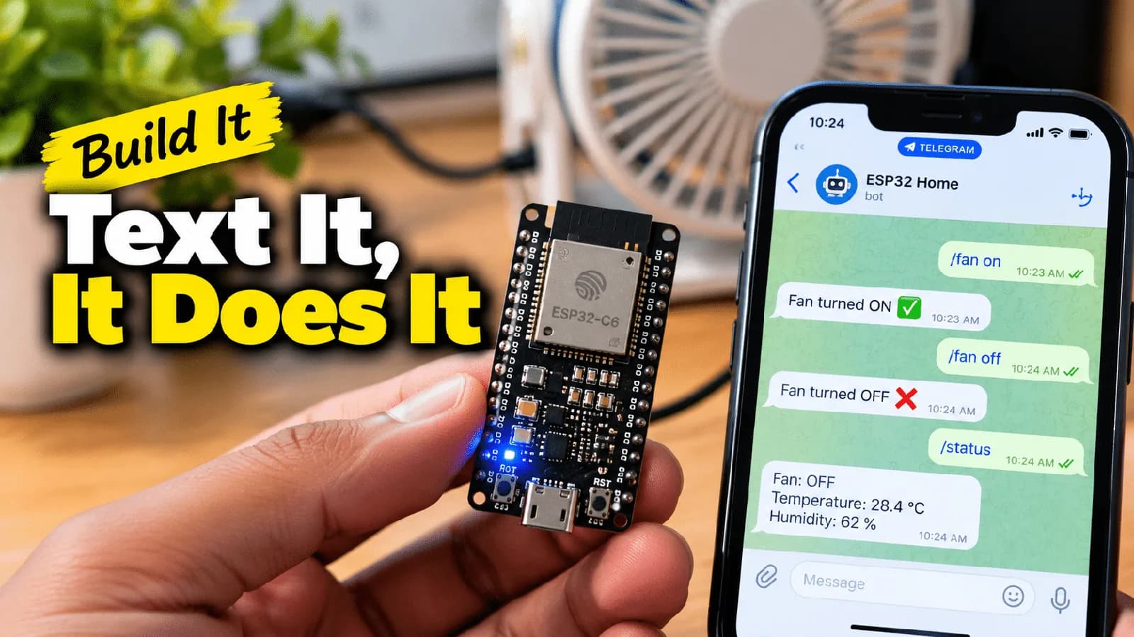 WireClaw convierte órdenes en lenguaje natural en reglas para un ESP32