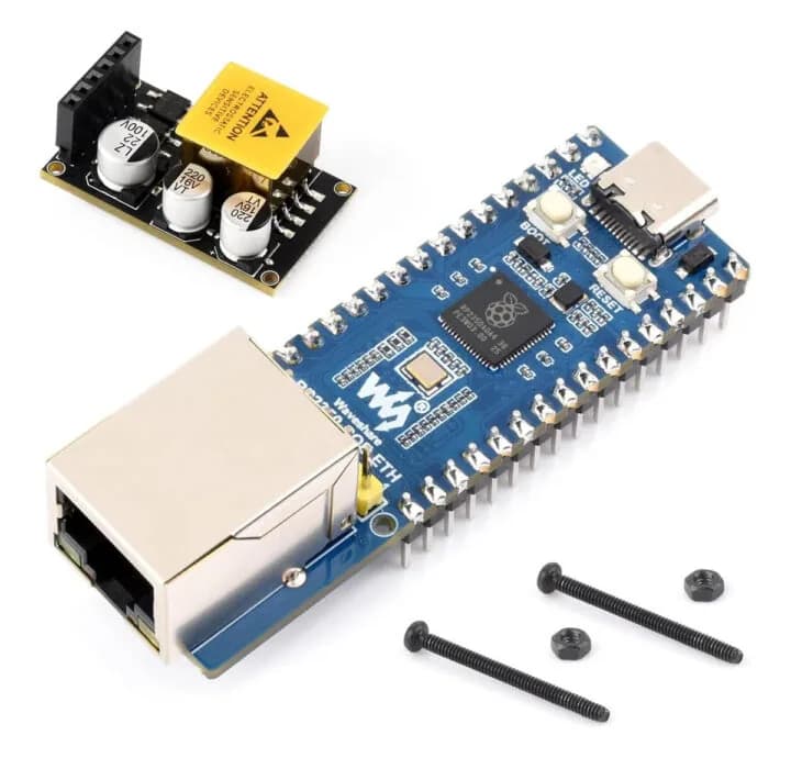 Waveshare RP2350-POE-ETH: La placa con PoE para Raspberry Pi