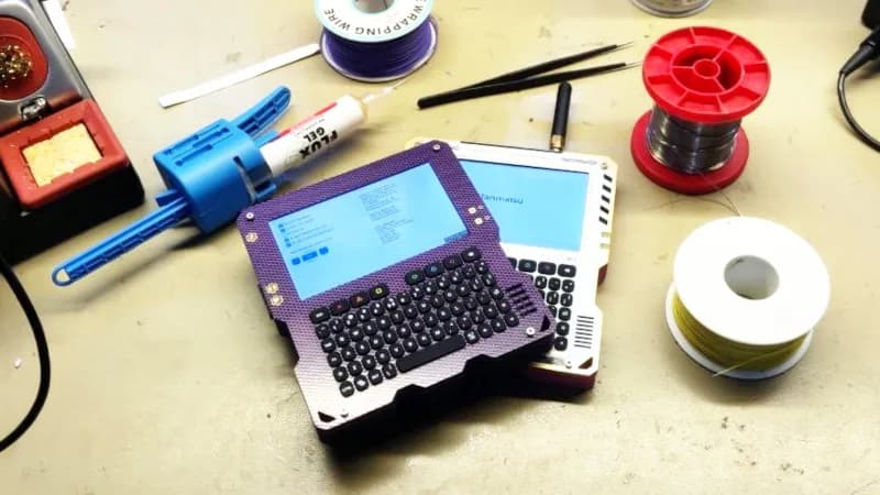 Tanmatsu palmtop ESP32-P4 open-source con LoRa y app store