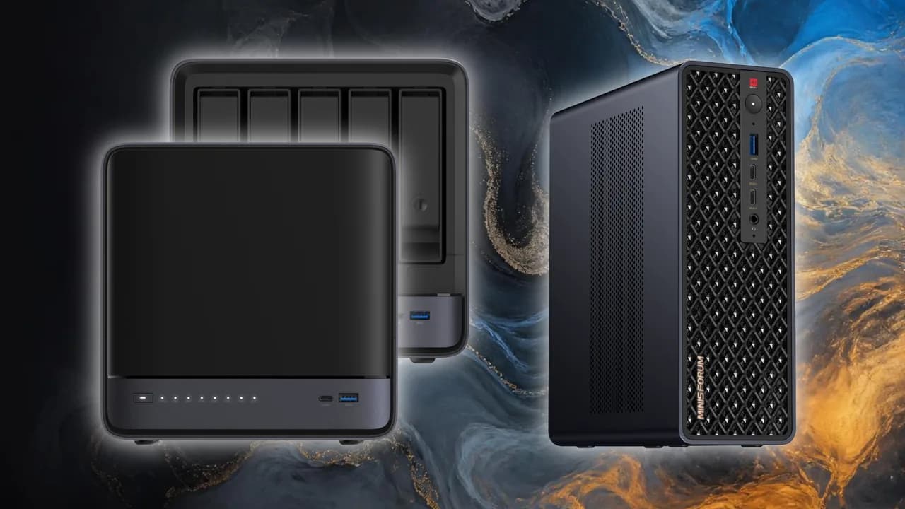 Minisforum lanza NAS y Mini PC para IA local en IFA 2026