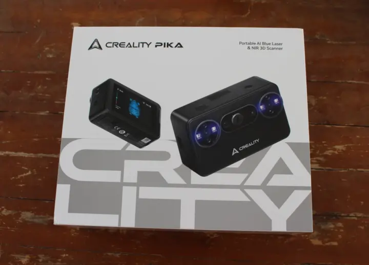 Escáner 3D portátil Creality Pika, con láser azul y NIR