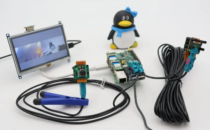 Montaje de dos cámaras GMSL2 con Raspberry Pi 5