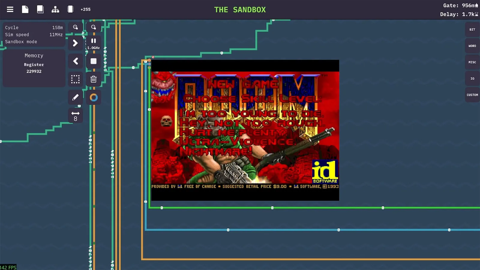 Doom en una CPU diseñada por IA
