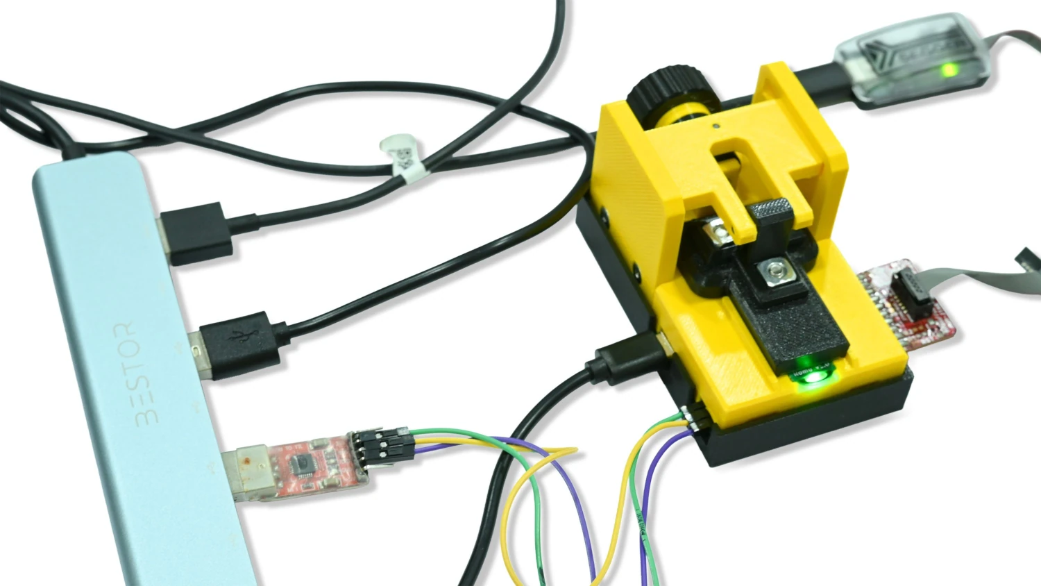 Jig de programación y depuración de Bitmerse