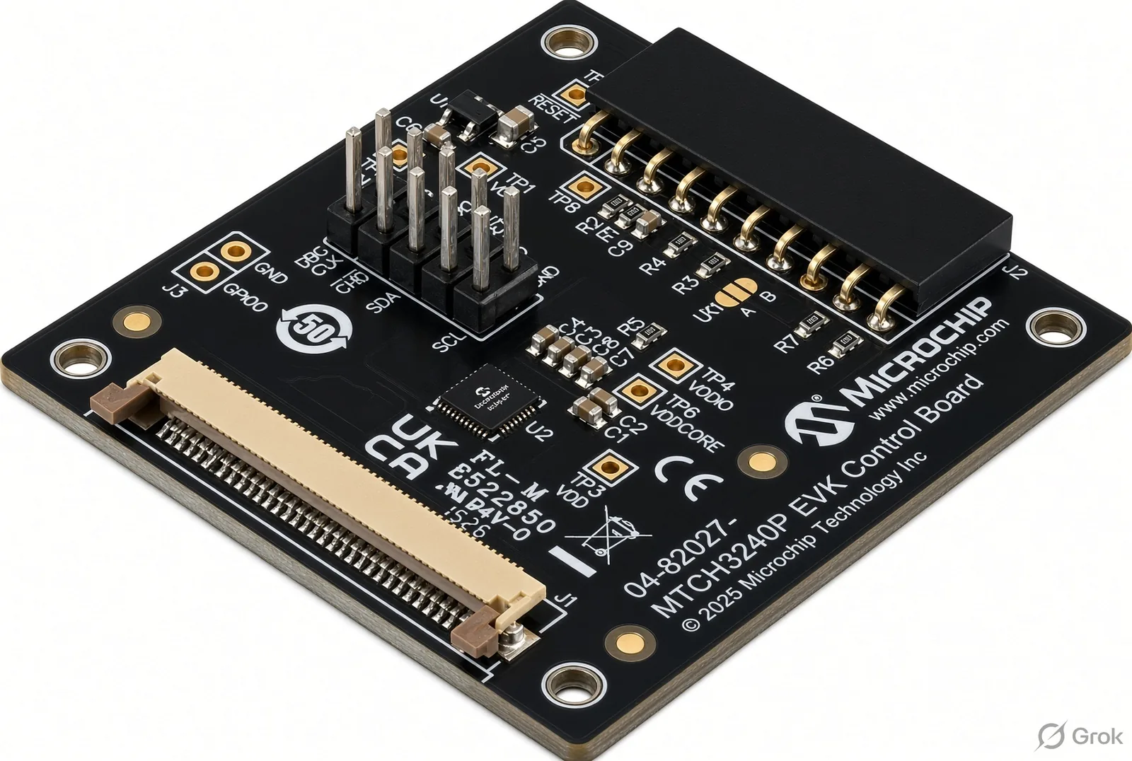 Placa de evaluación EV-MTCH3240P-DEV-PCB