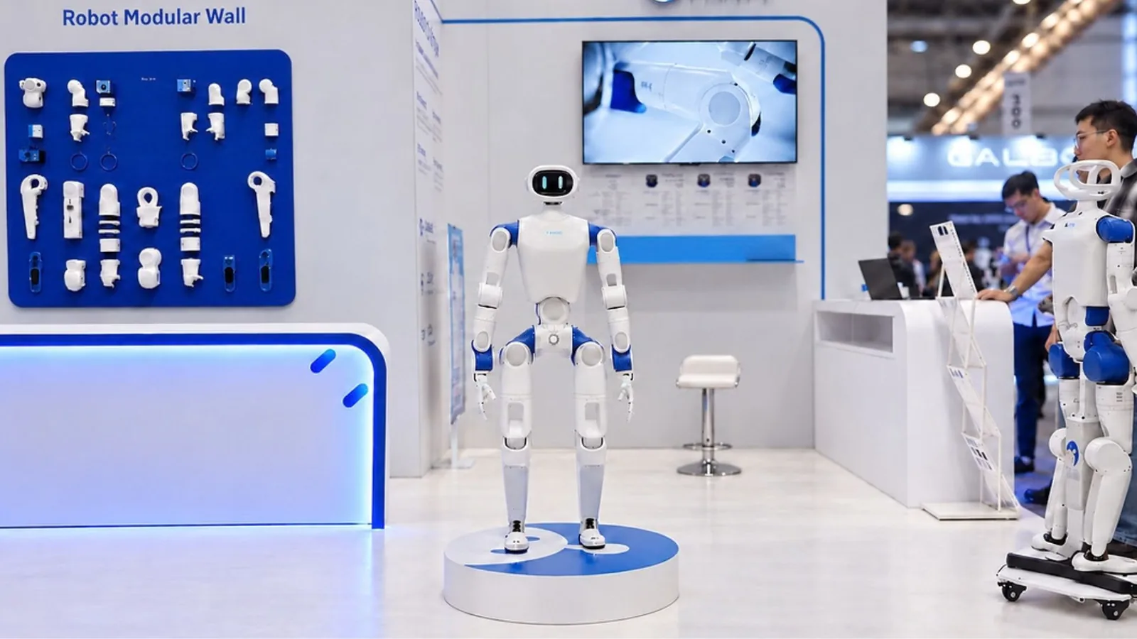 Presentación del humanoide RP1 de RoboParty