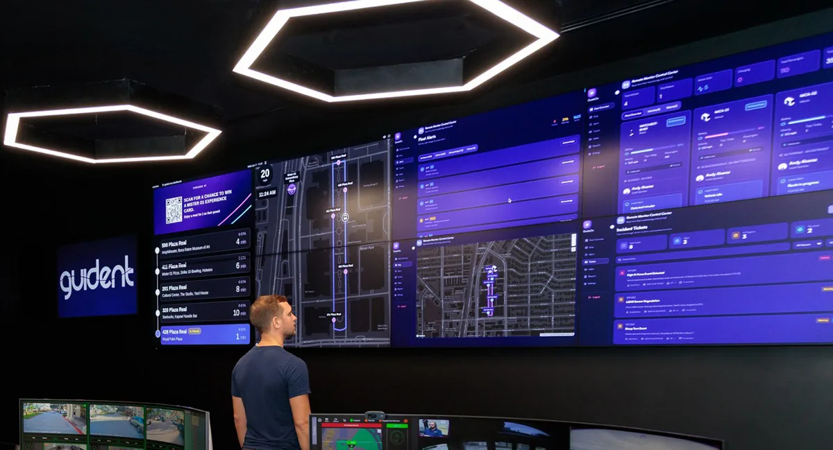 Guident ofrece monitoreo y control remoto para la seguridad de sistemas autónomos.