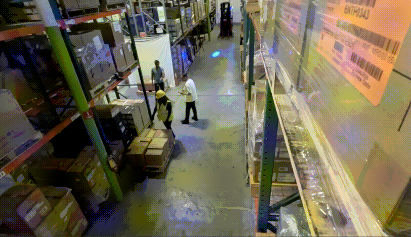 Video generado con Cosmos 3 para datos de seguridad en bodegas