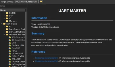El generador de IP ofrece muchas opciones y enlaces a la documentación.