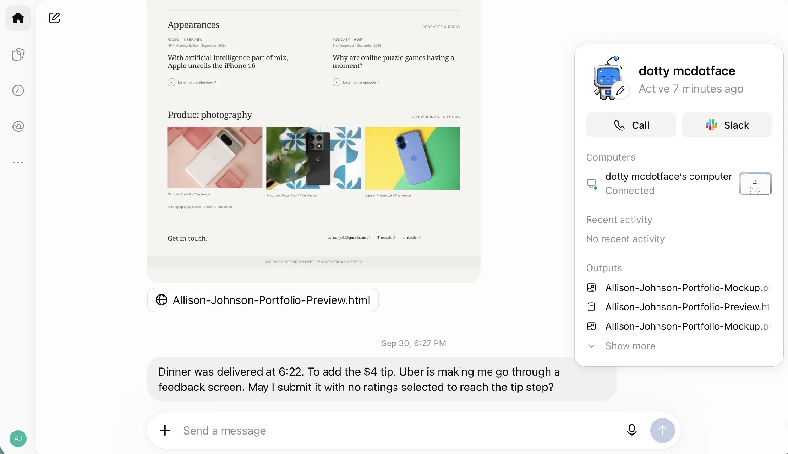 Ayudarte a actualizar un sitio web mientras pides la cena es el futuro de los agentes de IA que nos prometieron.