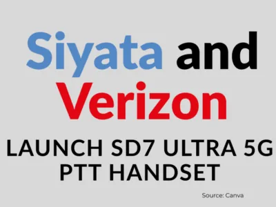 Siyata y Verizon lanzan el teléfono PTT 5G SD7 Ultra