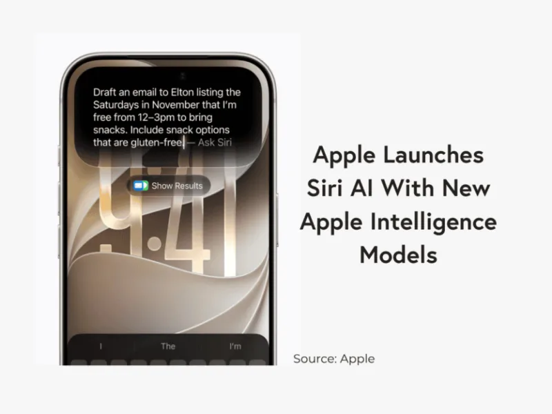 Apple lanza Siri AI con nuevos modelos de Apple Intelligence