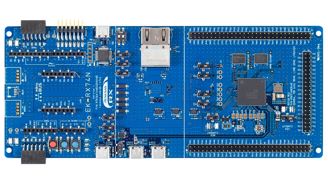 Kits de evaluación EK-RX74M y EK-RX74N
