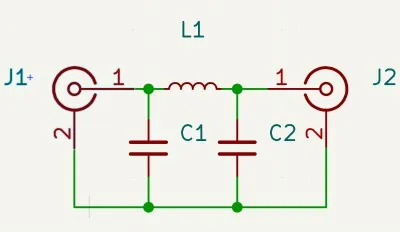 Un filtro pasabajos muy simple en red Pi
