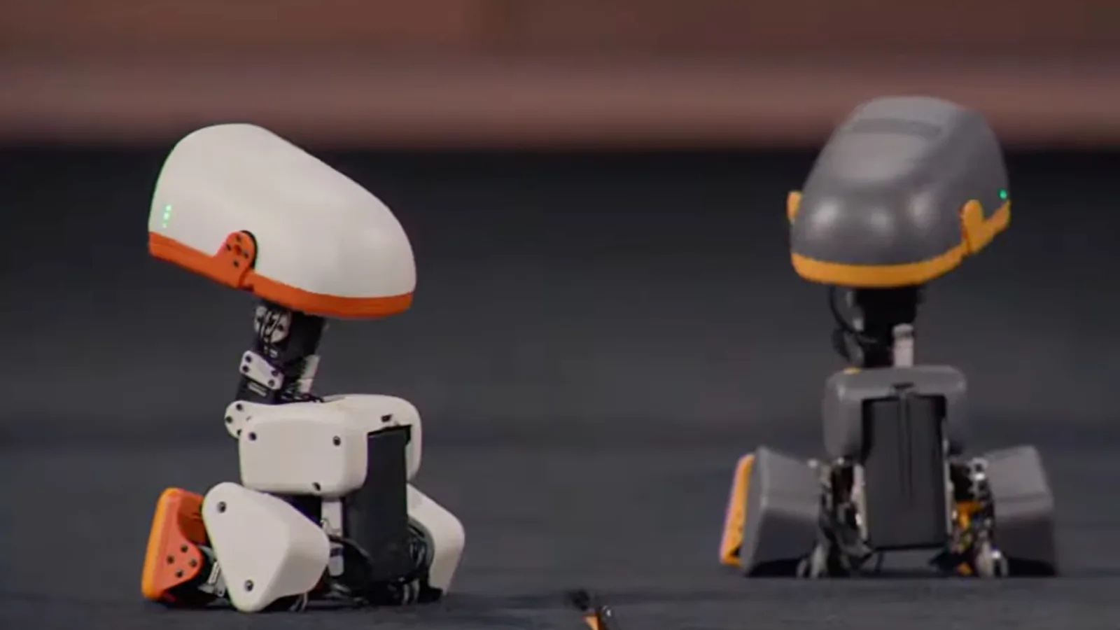 Los robots Microduck de Pollen Robotics