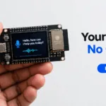Un ESP32-P4 transcribe voz en inglés sin internet ni acelerador